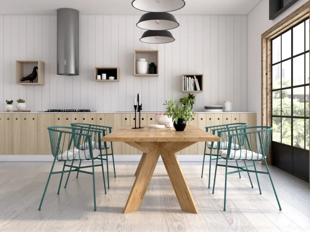 3D visualization: Render of Kitchen