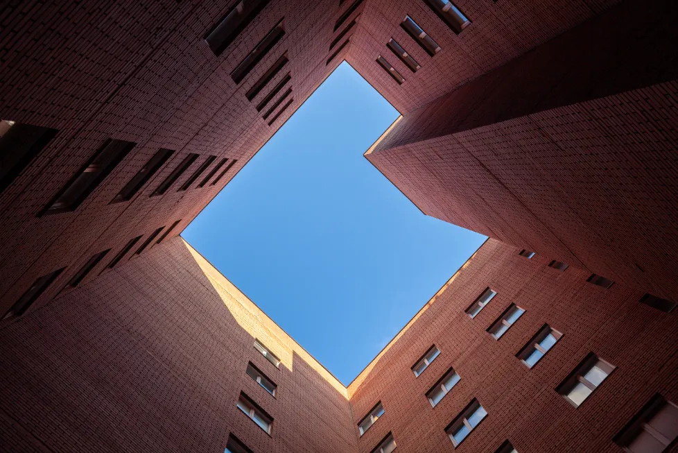 Red bricks building